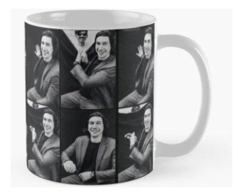 Taza X4 Collage De Cuadrícula De Adam Driver Calidad Premium