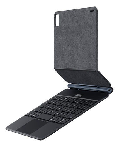 Teclado Y Funda Baseus Con Touchpad Para iPad Pro 13 Chip M4 Color Negro