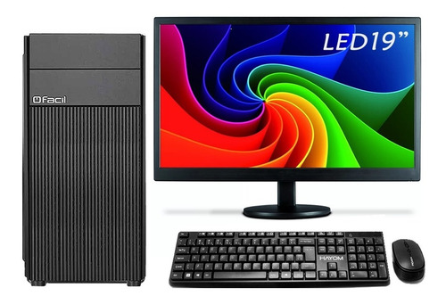 Computador Intel Core I5 4gb Hd 500gb + Led 19 E Teclado