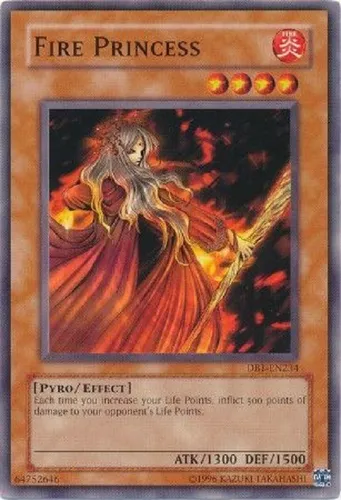 Princesa De Fuego ComĂșn Yugioh