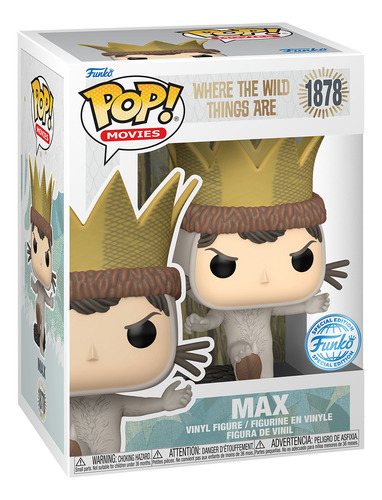 Funko Pop Max 1878 Where The Wild Things Are Exclusivo Libro Donde Las Cosas Salvajes