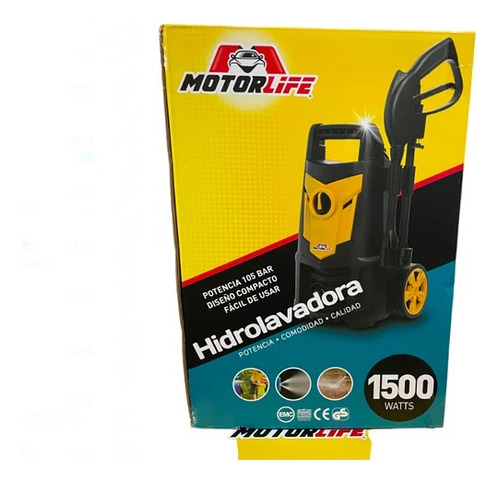 Hidrolavadora Motorlife 1500w 5l/min