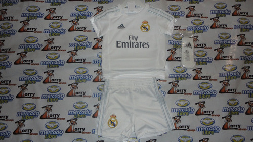 Imagen 2 de 4 de Kit Conjunto De Niño adidas Real Madrid De Local Rg