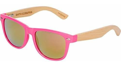 Lentes De Sol - Bamboo Wood Sunglasses For Men And Women, Un