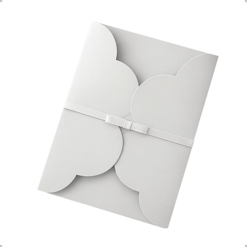 Kit 50 Envelope Convite Casamento Festa Kraft Coração Full