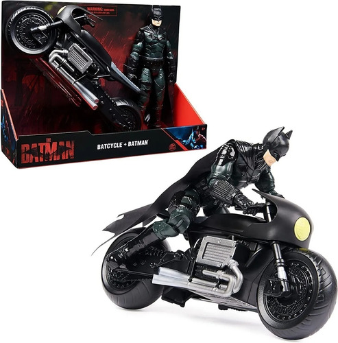 Batman Batimoto Con Figura De 12 Pulgadas (30 Cm) Spinmaster