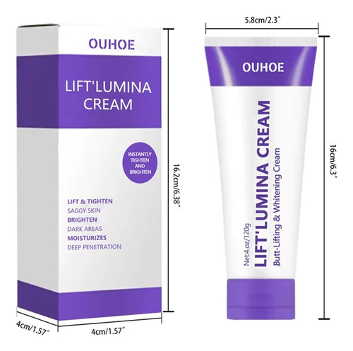 Crema De Estiramiento Y Blanqueamiento De Caderas E Lift'lum