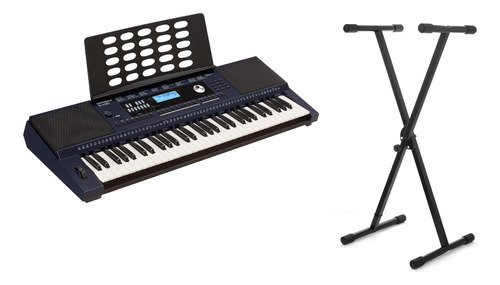 Teclado Roland E-x30 Arranger, Sonidos D Piano Con Base Color Negro