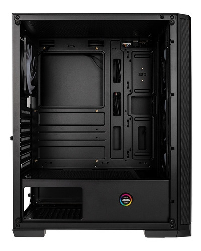Imagen 6 de 10 de Chasis Bitfenix Nova Mesh Se Tg Negro 4 Argb Ventiladores