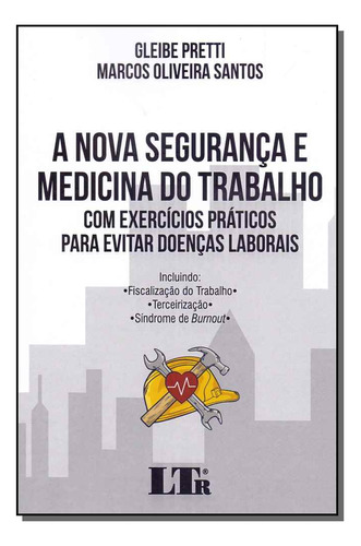 Libro Nova Seguranca E Medicina Do Trabalho A 01ed 19 De Pre