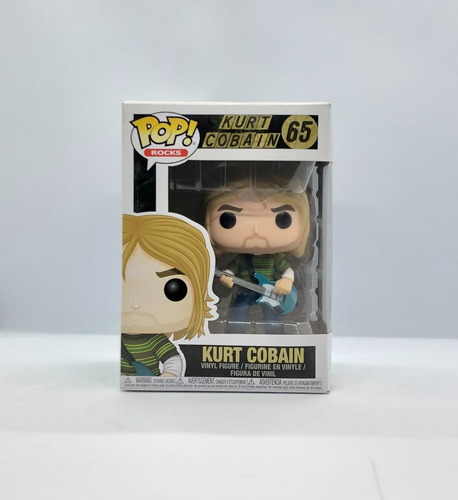 Kurt Cobain Funko Pop Rocks 65 (Usado)