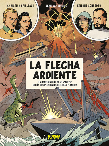 La Flecha Ardiente, De Van Hamme. Editorial Norma Editorial, S.a., Tapa Dura En Español