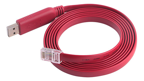 Cable Adaptador Consola Usb Rs232 Serial Rj45 6 Pie Para Tp-