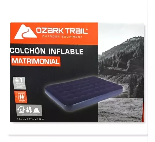Comprar Colchón Matrimonial Ozark Trail, Inflable -19x137x22cm