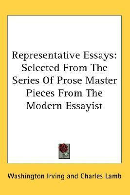 Libro Representative Essays : Selected From The Series Of...