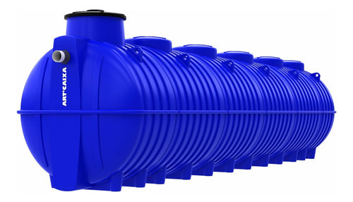 Cisterna 11.000 Litros Subterrânea Polietileno Artcaixa Cor Azul