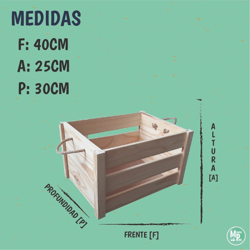 Imagen 2 de 6 de Cajones De Verduras Venecia Nuevos En Pino Somos Fabricantes