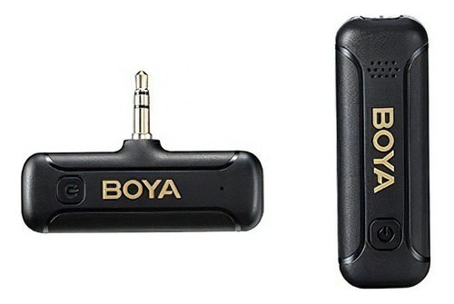 Boya By-wm3t2-m1 Micrófono Inalámbrico P/ Cámaras Y Grabad. Color Negro