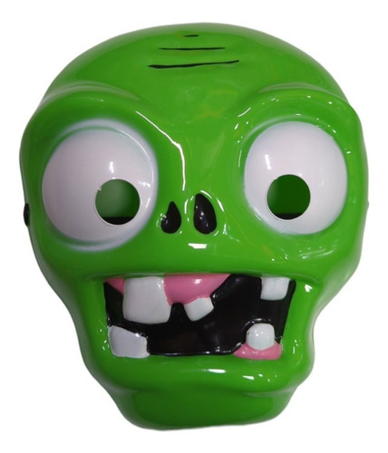 Imagen 1 de 2 de Mascara Zombie Plastica Halloween Cotillon