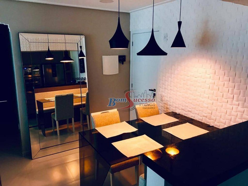 Imagem 5 de 28 de Apartamento Com 2 Dormitórios À Venda, 88 M² Por R$ 450.000,00 - Vila Caiçara - Praia Grande/sp - Ap2024