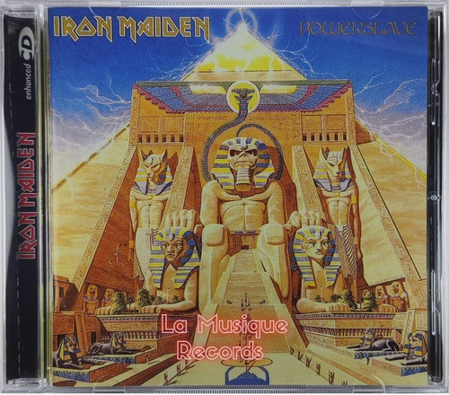 Iron Maiden Powerslave / Cd Original Nuevo Y Sellado 