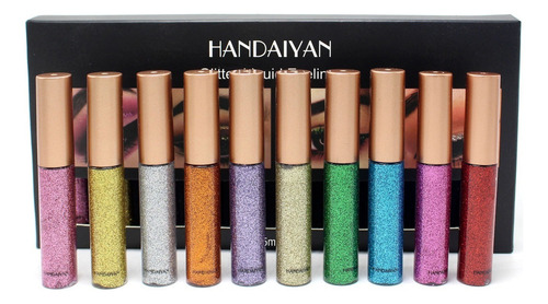 Kit À Prova D'água E Longa Duração Da Sexy Eyeliner Sequins