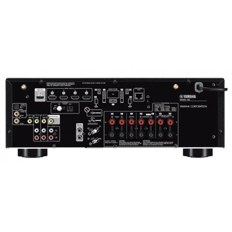 Receiver Yamaha Rx-v585 7.2ch Hdmi 4k Bivolt Preto
