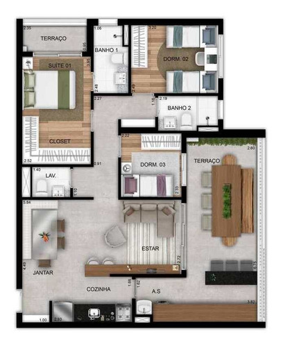 Imagem 11 de 12 de Apartamento Residencial Para Venda, Saúde, São Paulo - Ap7966. - Ap7966-inc