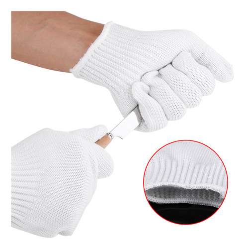 1 Par De Guantes Anticortes Resistentes Al Corte Para Jardin