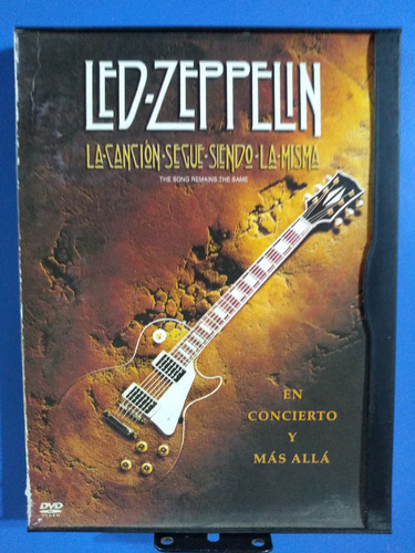 Led Zeppelin La Canción Sigue Siendo La Misma Dvd Original