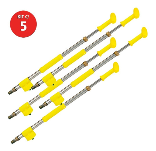 Kit 5 Pulverizador Multispray Garrafa Pet Beltools