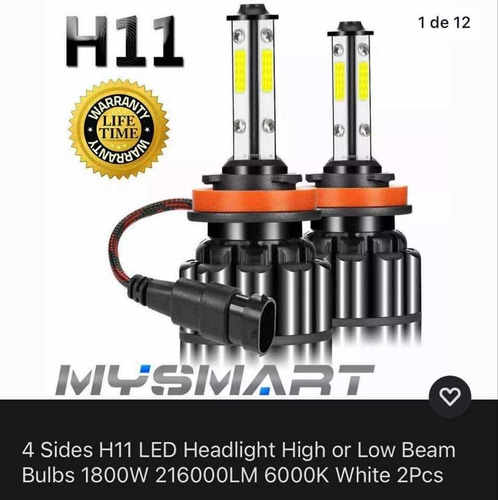 Imagen 7 de 7 de Bombillos Led H4/h11/h7/9005/9006 Nuevos