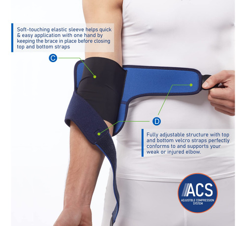 Codera Comforband Ajustable Para Codo De Tenista Y Golfista