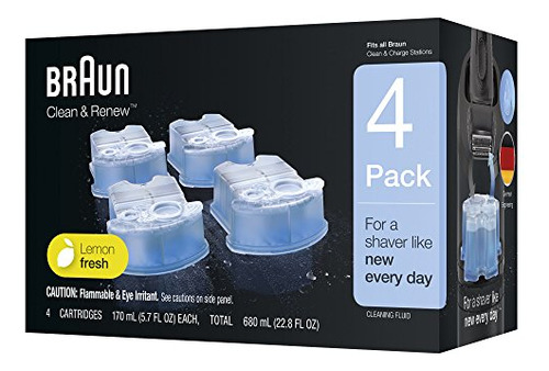 Cartuchos De Recarga Clean & Renew Para Braun Ccr, Paquete D