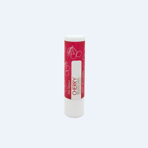 Balsamo Labial Premium Cherry Color+brillo 4.5g Tuly Miguez