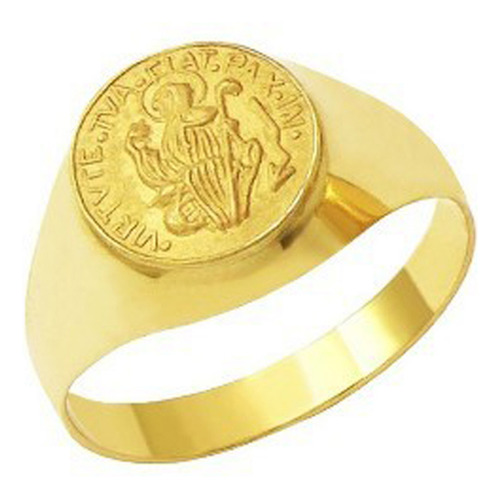Anel Feminino Dedinho São Bento 3.20gr Ouro 18k K320 18728