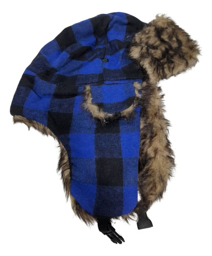Gorro Ruso Modo Aviador Unisex Invierno De Lona Leñador