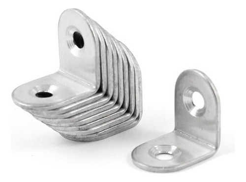 Suporte Angular De 90 Graus, Canto De Metal, 20 Unidades