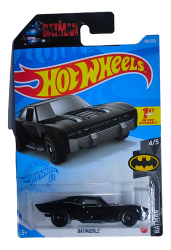 Hot Wheels Nuevo Batman Batmobile 2022 Robert Pattinson Dc