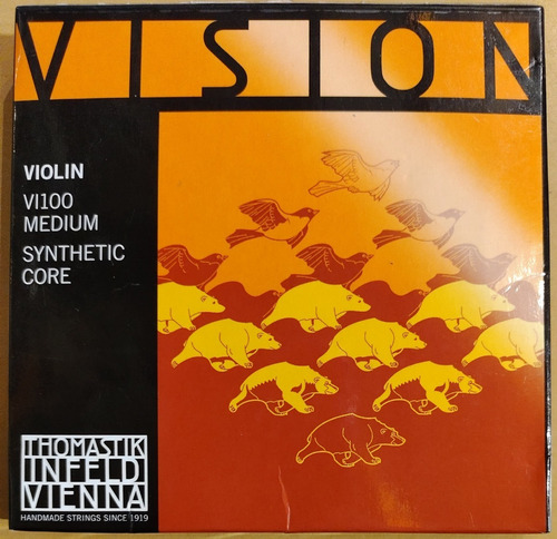 Encordado De Violin Thomastik Vi100 Vision