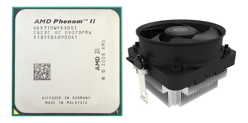 Processador Amd Phenom Ii X3 710 Am3 + Cooler Master A50