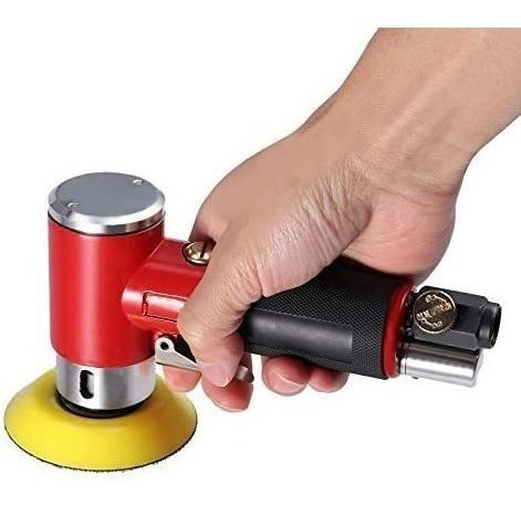 Imagen 4 de 7 de Mini Pulidor De Aire Neumático Lijadora Amoladora Angular Am