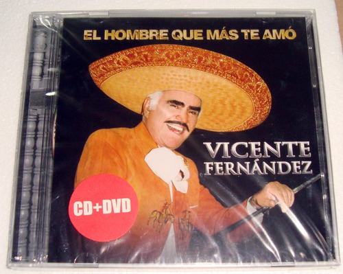Vicente Fernandez El Hombre Que Mas Te Amo Cd+dvd Kktus