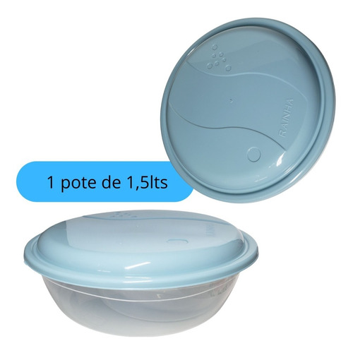 Imagem 4 de 8 de Potes Para Mantimentos Kit Vasilhas Plásticas Com Tampa Nf-e