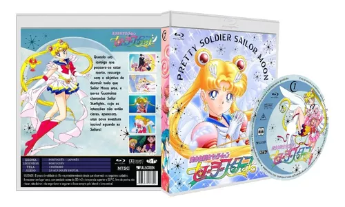 Blu-ray Sailor Moon Collection - Todas As Sagas + Filmes