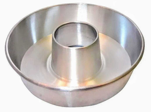 Molde Rosca Panque Aluminio Puro Grueso 1 Pz 22cm