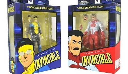 Omni Man & Invencible Diamond Select Toys Invincible Pack