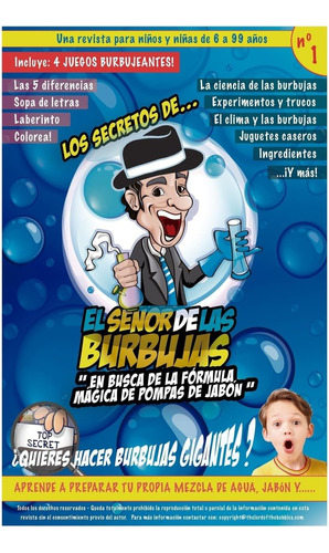 Libro: Los Secretos De  El Señor De Las Burbujas : En Busca 