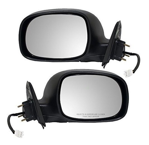 Espejo - Driver And Passenger Power Side View Mirrors With C
