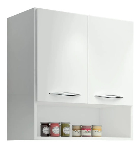Armáriocozinha Multi Organizador Armário Compacta. Cor Branco